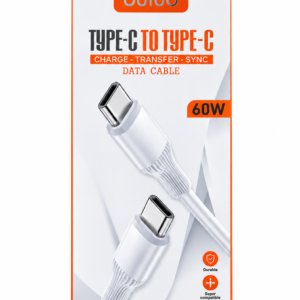 BULUD - Cable Type C to Type C (carga rápida hasta 60 Watts)
