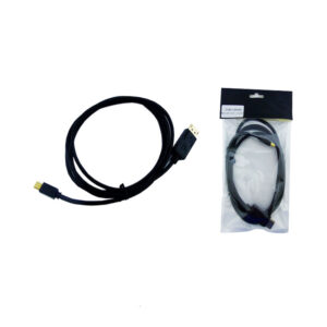 Cable Mini Displayport a Displayport, 1.8 metros, negro (en bolsa)