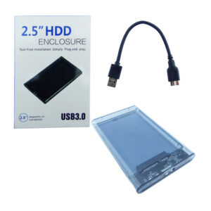 Cofre Porta Disco Duro 2.5 HDD y SSD SATA, con conexión 3.0