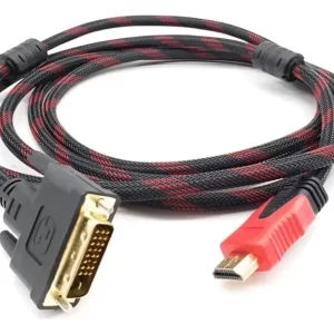 Cable Adaptador DVI 24+1 a Hdmi con Filtro 2mts Macho Macho