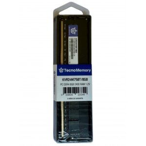 TECNOMEMORY - Memoria RAM para PC 8Gb - DDR4 - 2400Mhz (KVR24N17S8T/8GB))