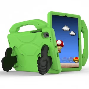 Carcasa funda antigolpes niños verde Galaxy Tab lite 10,4" P610 P615