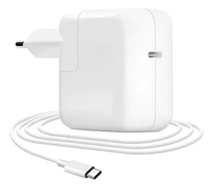 Cargador alternativo Macbook tipo c 29w 5v 2a con cable